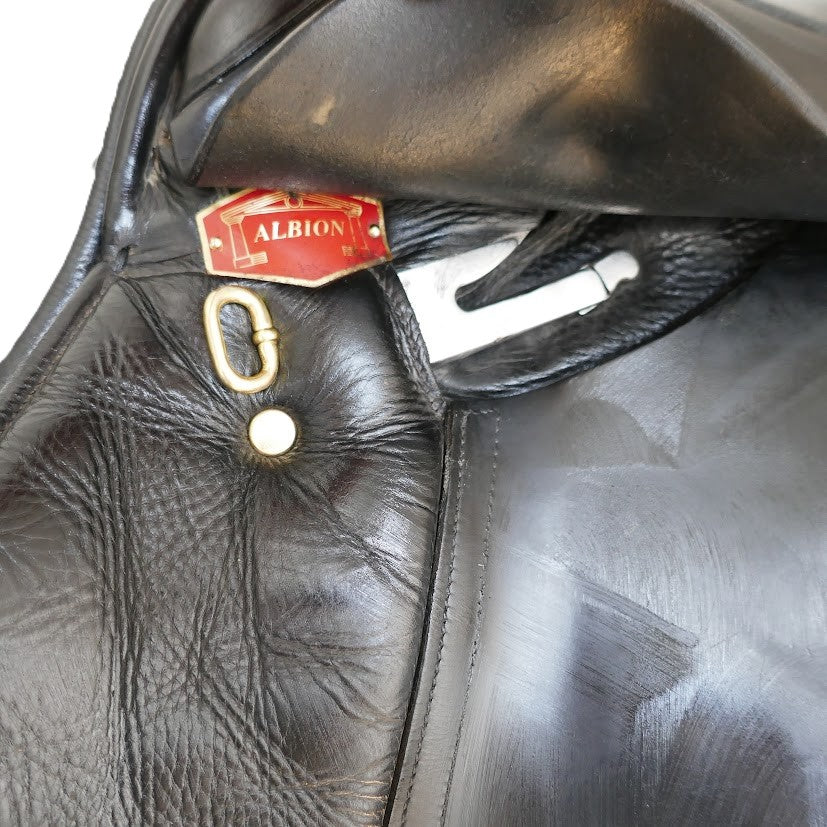 Albion MKI K2 Jumping Saddle - 17.5" Narrow Black TF191