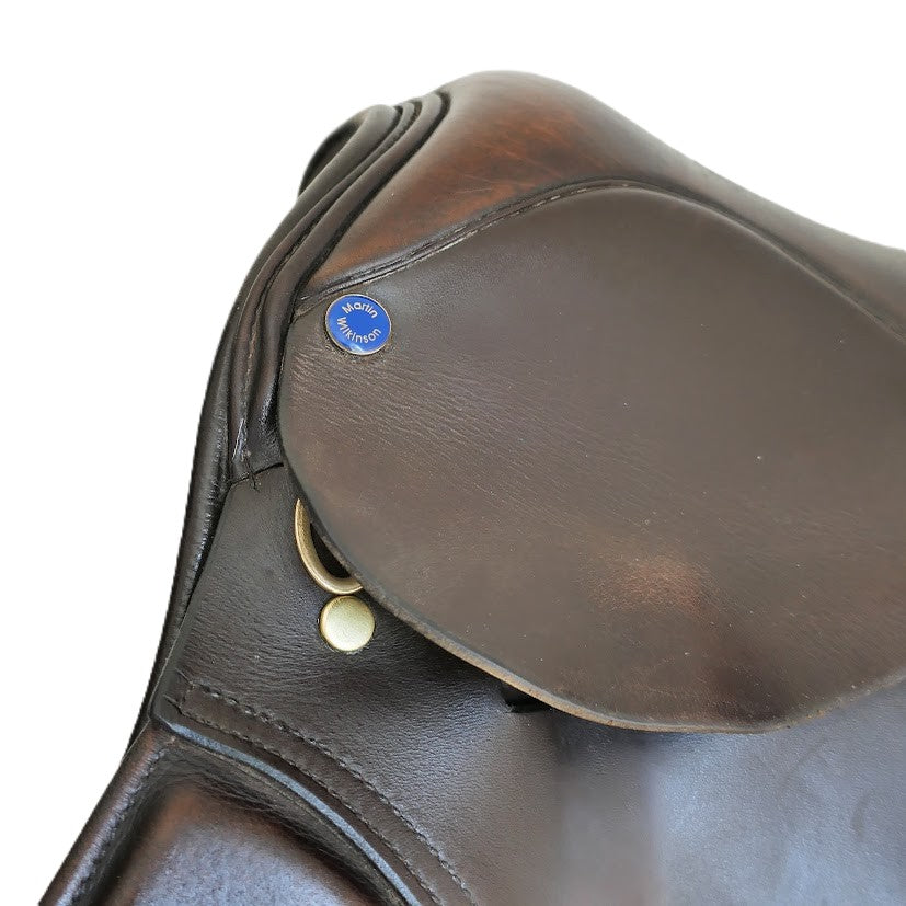 Martin Wilkinson GP Saddle - 16.5" Extra Wide Brown TA120