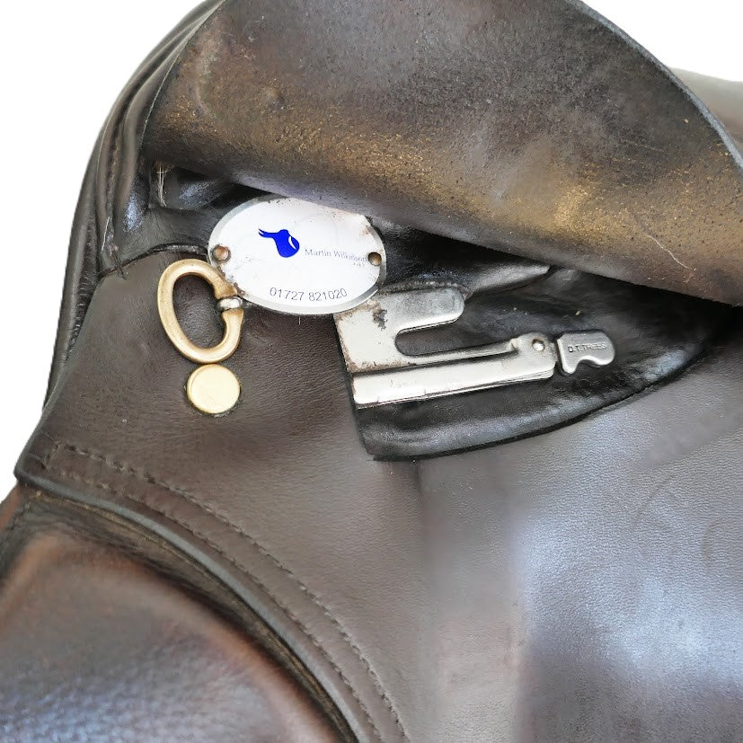 Martin Wilkinson GP Saddle - 16.5" Extra Wide Brown TA120