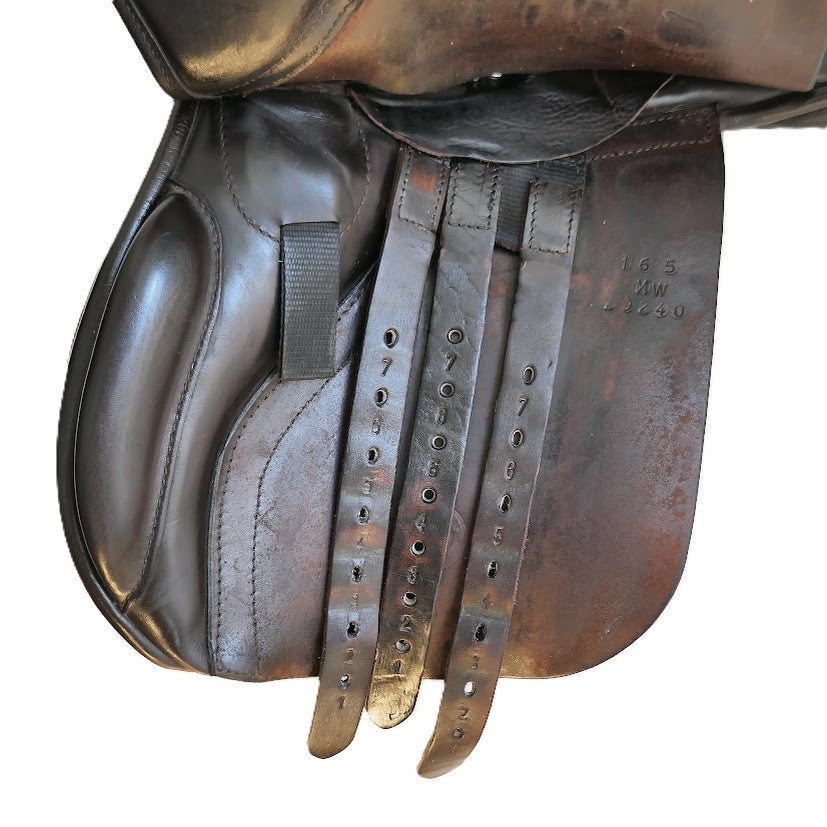 Martin Wilkinson GP Saddle - 16.5" Extra Wide Brown TA120