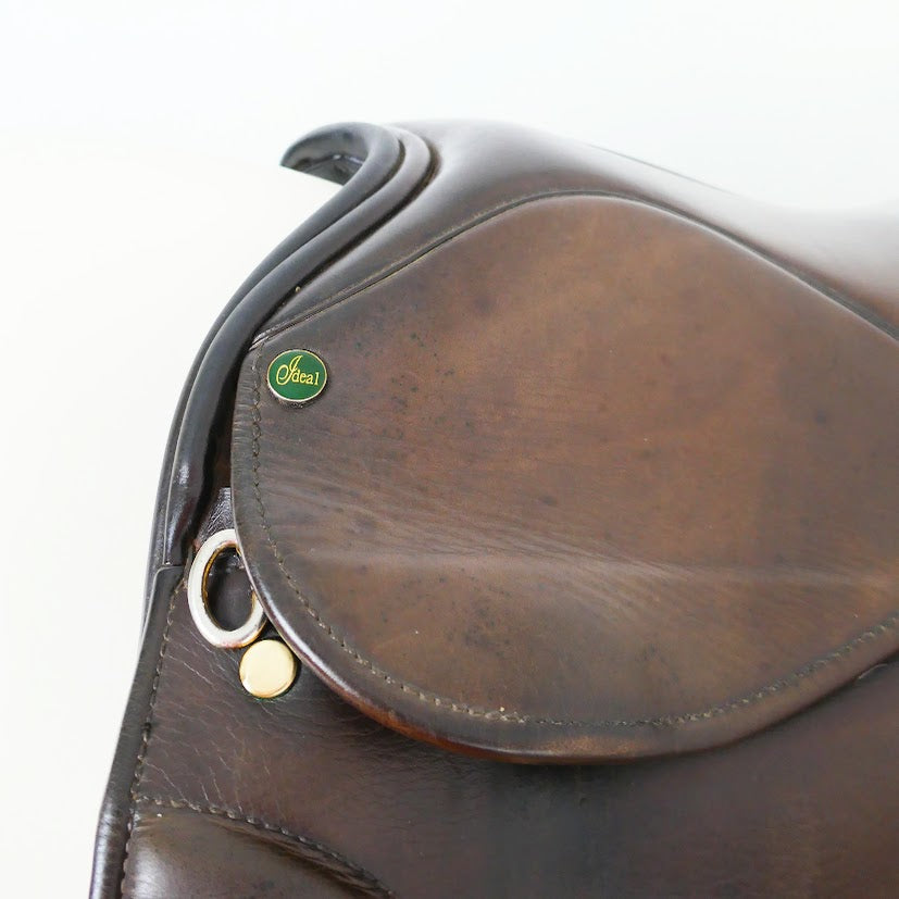 Ideal Ramsay Show Saddle - 16" Extra-Wide Brown TE33