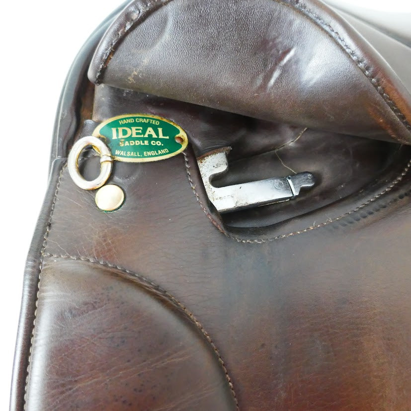 Ideal Ramsay Show Saddle - 16" Extra-Wide Brown TE33