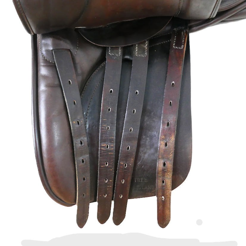 Ideal Ramsay Show Saddle - 16" Extra-Wide Brown TE33