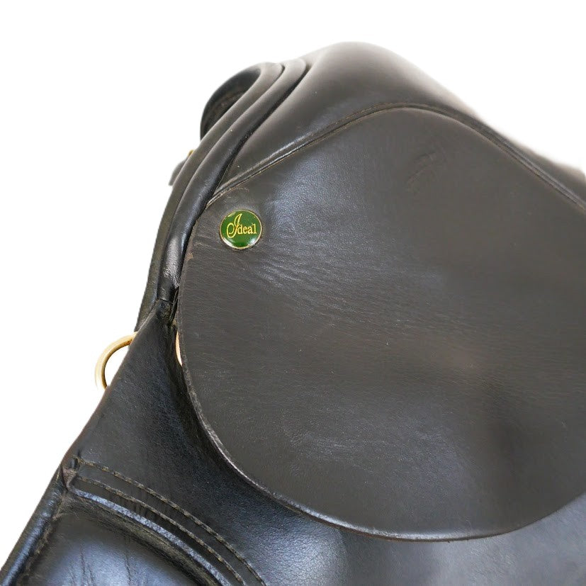 Ideal Apex GP Saddle - 16.5" Wide Black TA123