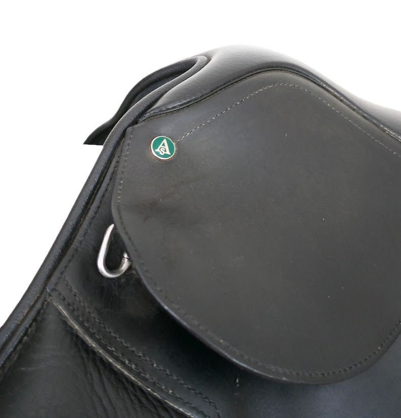 Arena General Purpose Saddle - 17" Adjustable Black TB257