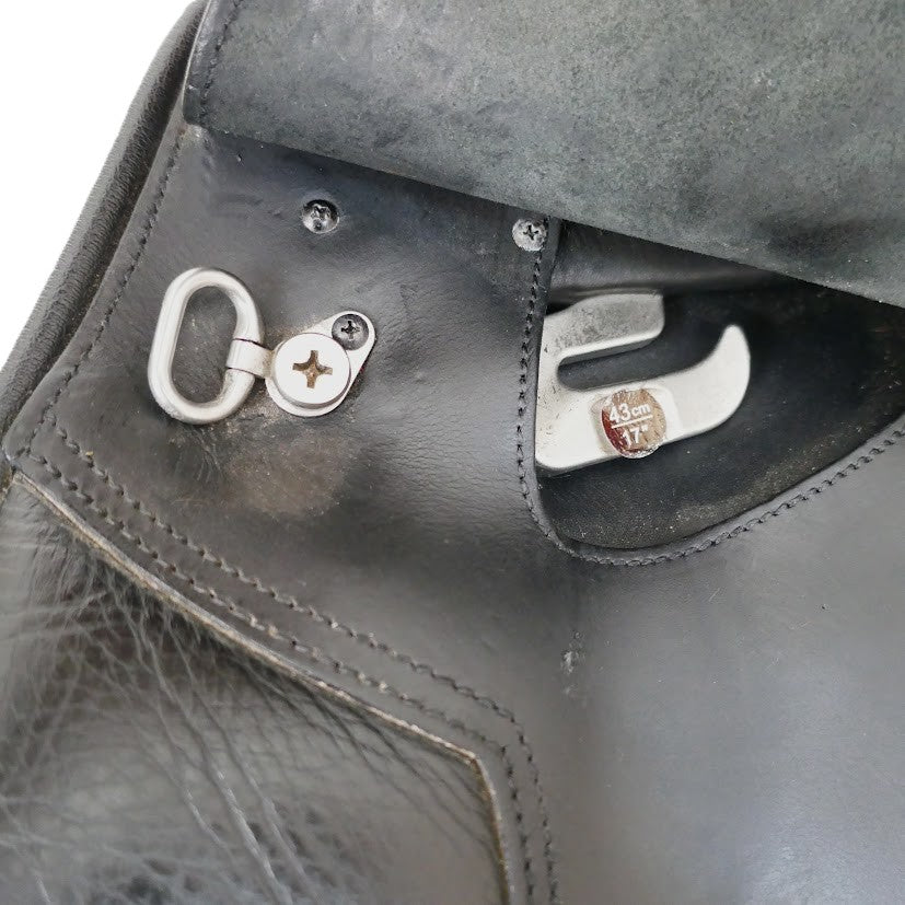 Arena General Purpose Saddle - 17" Adjustable Black TB257