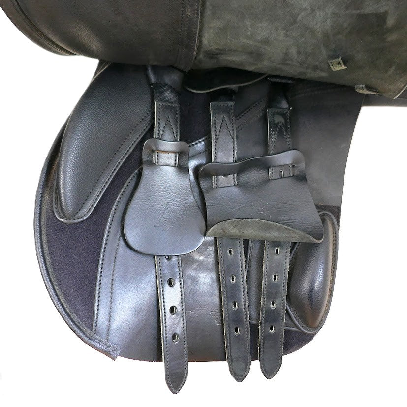 Arena General Purpose Saddle - 17" Adjustable Black TB257