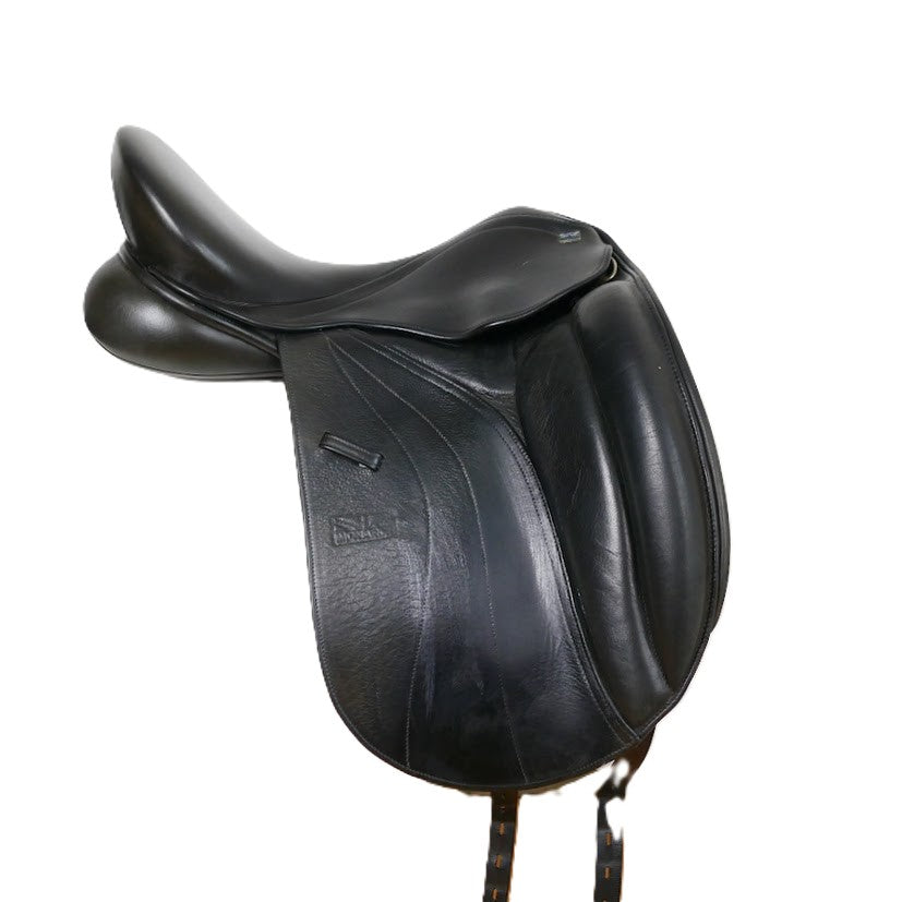 Monarch Regency Dressage Saddle - 17.5" Adjustable Black TD154