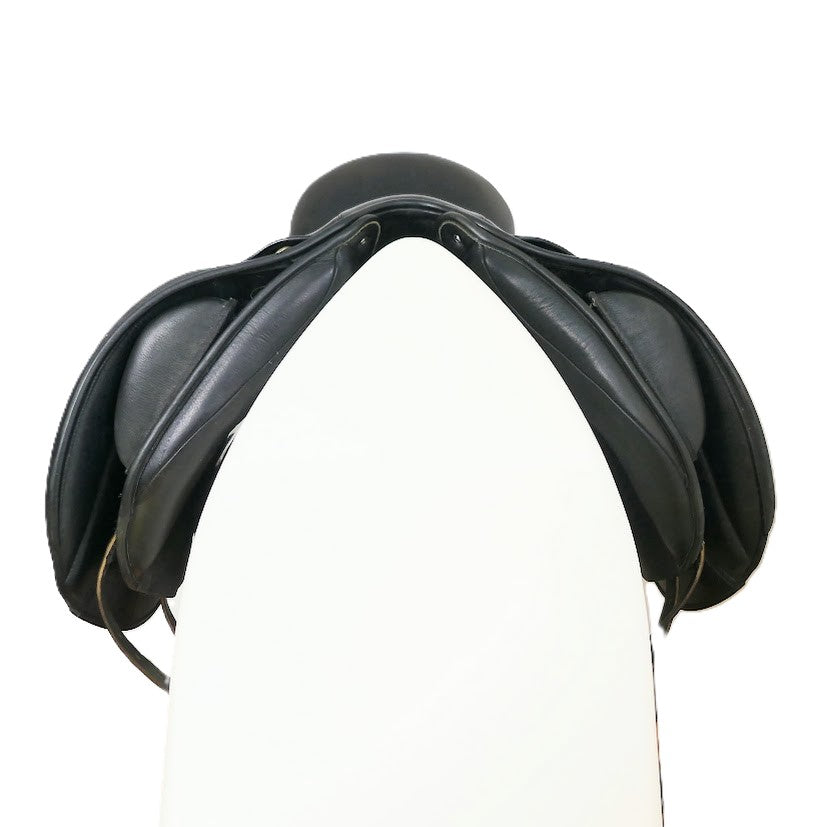 Monarch Regency Dressage Saddle - 17.5" Adjustable Black TD154