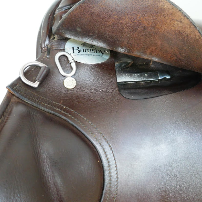 Barnsby Event Saddle - 17" Medium-Wide Brown TF198