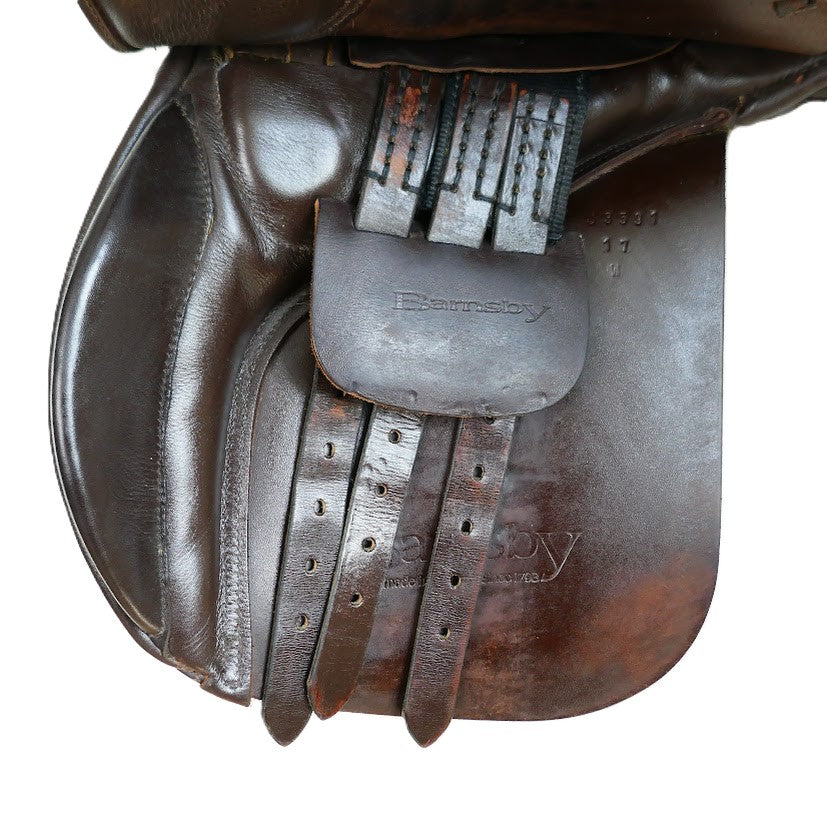 Barnsby Event Saddle - 17" Medium-Wide Brown TF198