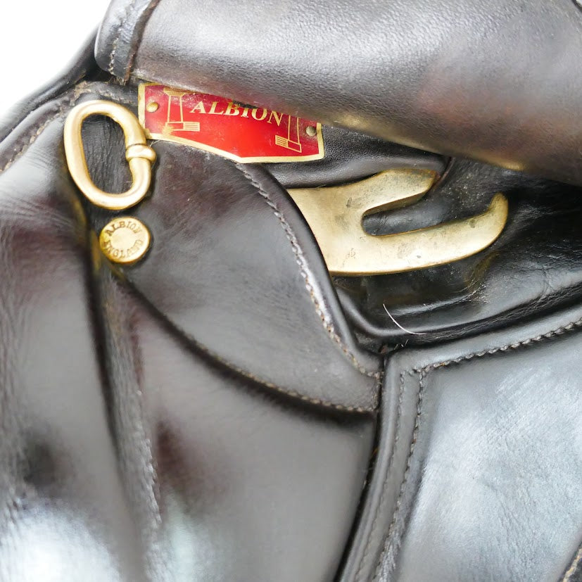 Albion Revelation Cross Country Saddle - 17" Wide Brown TF199
