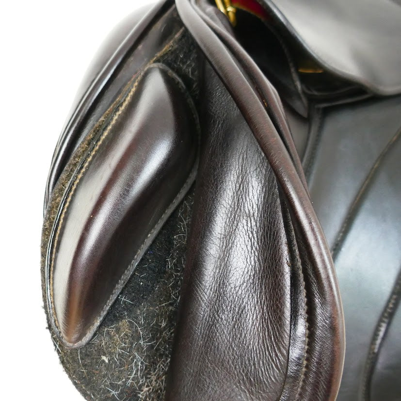 Albion Revelation Cross Country Saddle - 17" Wide Brown TF199