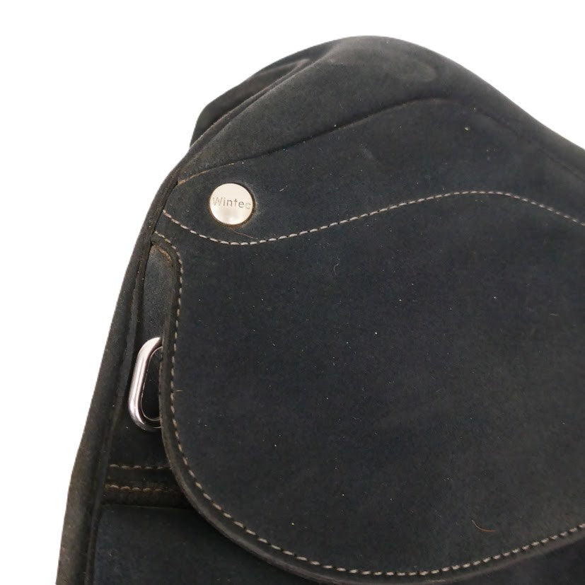 WintecLite Dressage D'Lux Saddle - 17" Adjustable Black TD156