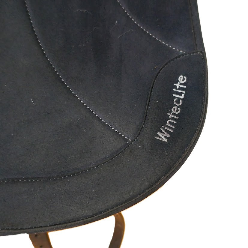 WintecLite Dressage D'Lux Saddle - 17" Adjustable Black TD156