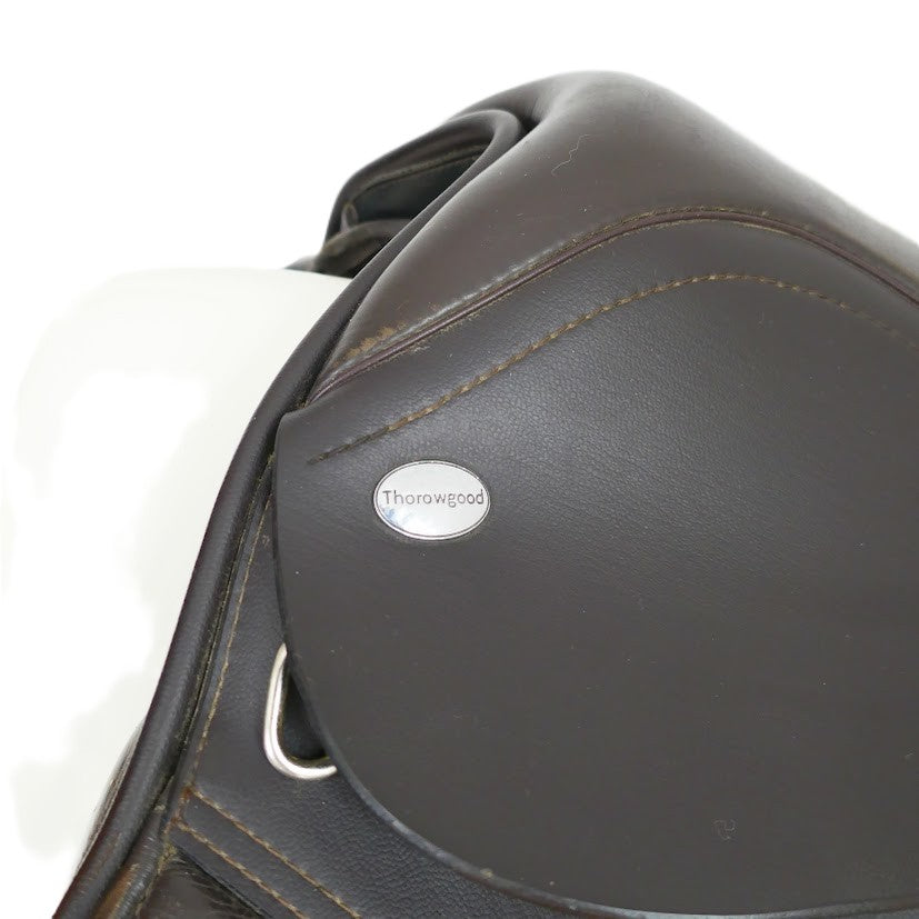 Thorowgood T8 Compact GP Saddle - 17.5" Adjustable Brown MGC TB267