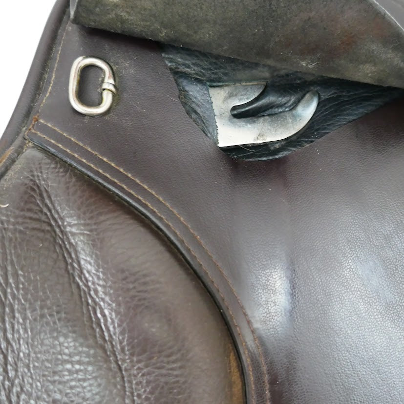 Thorowgood T8 Compact GP Saddle - 17.5" Adjustable Brown MGC TB267