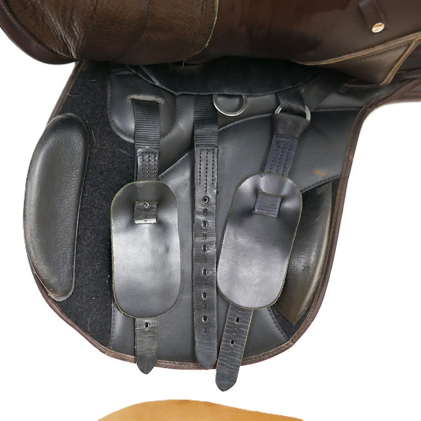Thorowgood T8 Compact GP Saddle - 17.5" Adjustable Brown MGC TB267