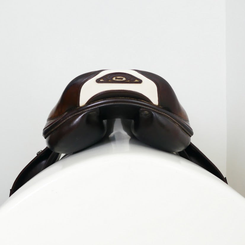 Prestige X-Meredith Jumping Saddle - 17" Medium (34) Brown TF202