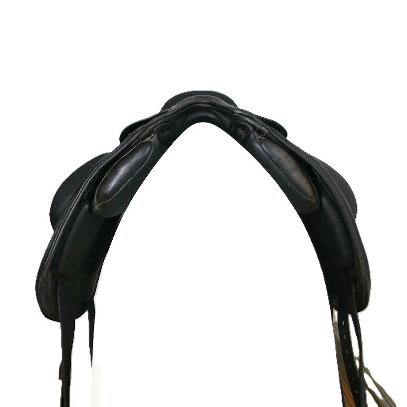 Fairfax Original Dressage Saddle - 17" Adjustable Black TD136