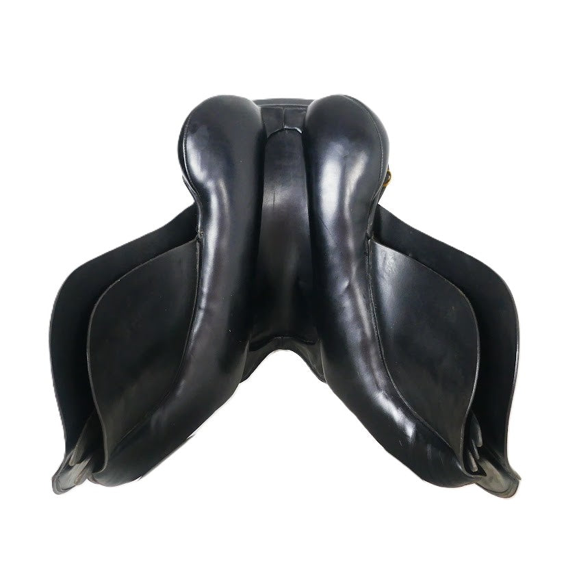 Hastilow Pony GP Saddle - 16" Medium-Wide Black TA128