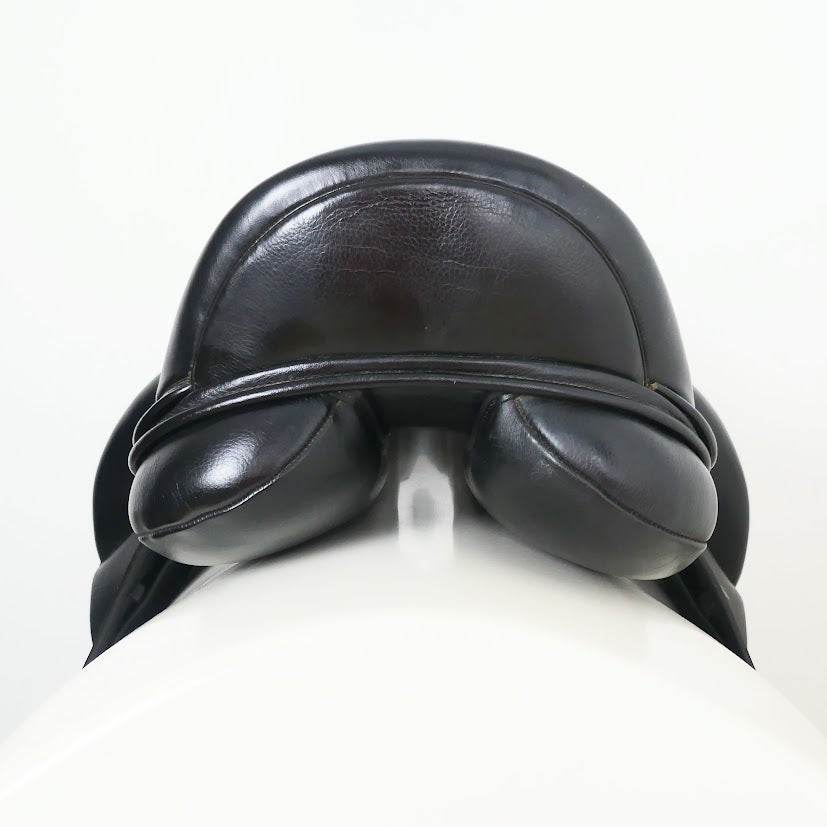 Kent & Masters S-Series Surface Block Dressage Saddle (MDS) - 17" Adjustable Black TD157