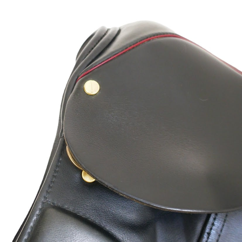 Jackie Roberts GP Saddle - 16.5" Wide Black TA129