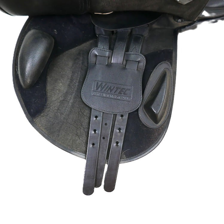 Wintec 500 Close Contact Jumping Saddle - 17" Adjustable Black TF77