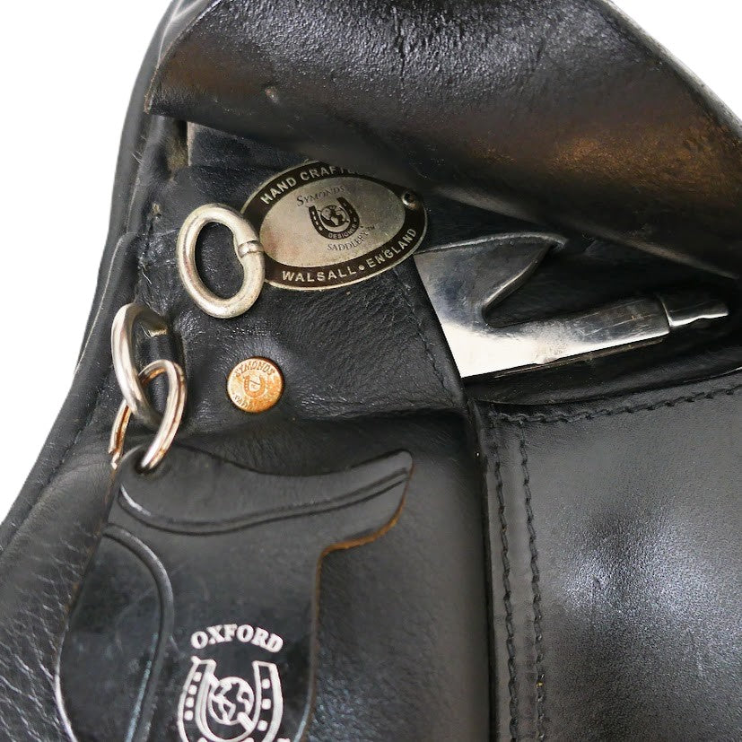 Symonds Saddlery General Purpose Saddle - 17.5" Wide Black TB270