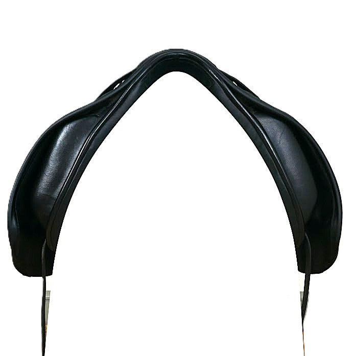 Quatro Dressage Saddle - 16.5" Medium Black TD159