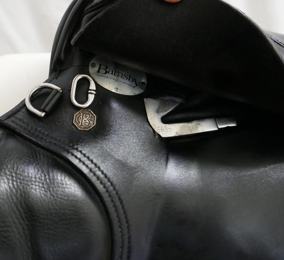 Barnsby Event Saddle - 17.5" Narrow-Medium Black TB167