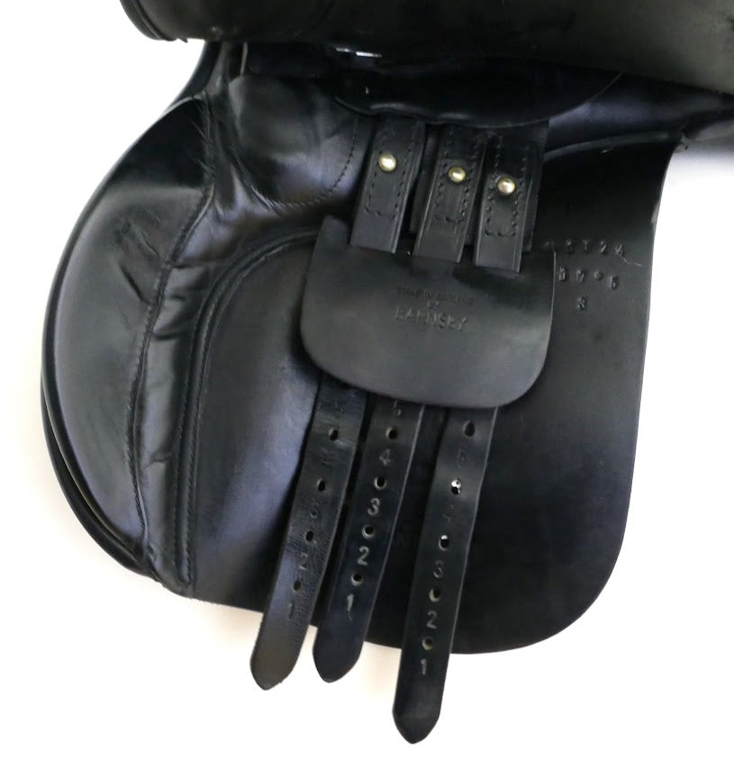 Barnsby Event Saddle - 17.5" Narrow-Medium Black TB167
