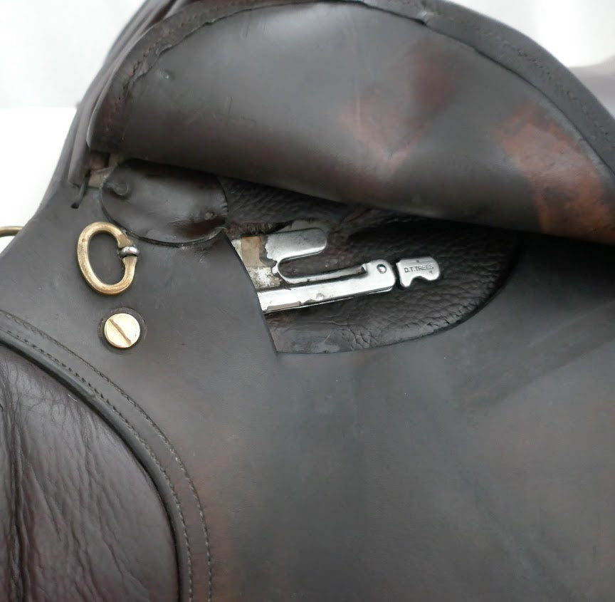 Harry Dabbs Event Saddle - 17.5" Medium-Wide Brown TB168