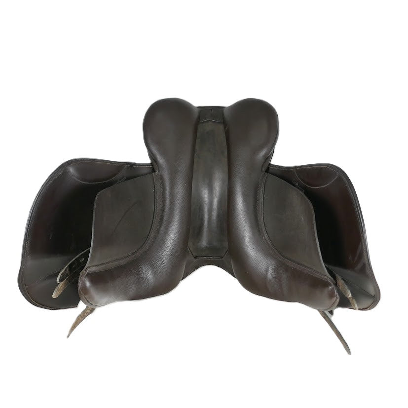 Chunky Monkey Freedom GP Saddle - 17" Extra-Wide Brown TB288