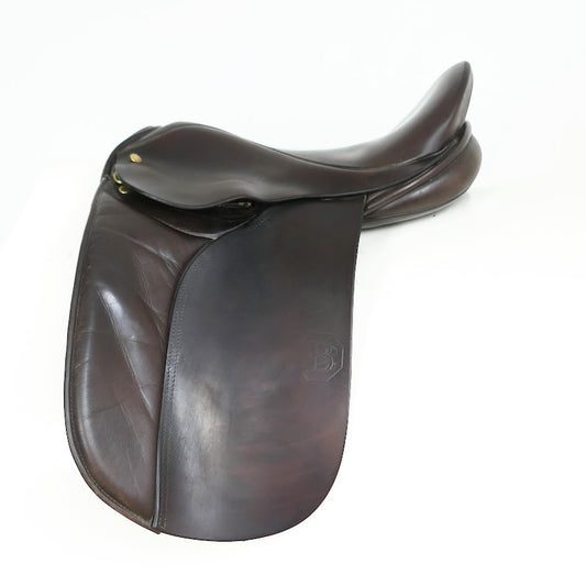 Barnsby Show/Dressage Saddle - 16" Wide Brown TE17