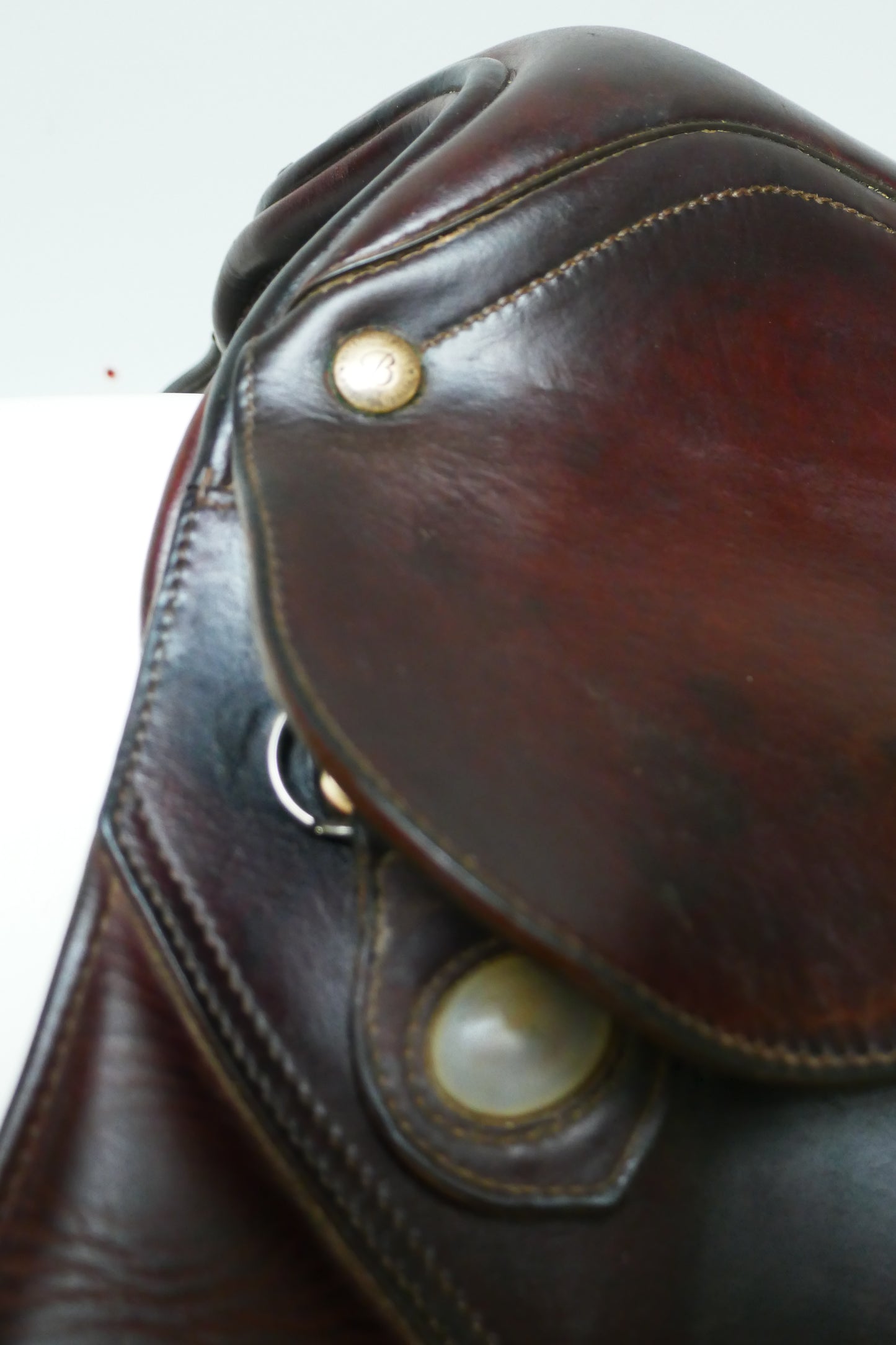 Bates Cair Caprilli AP Saddle - 18" Adjustable Brown TC3