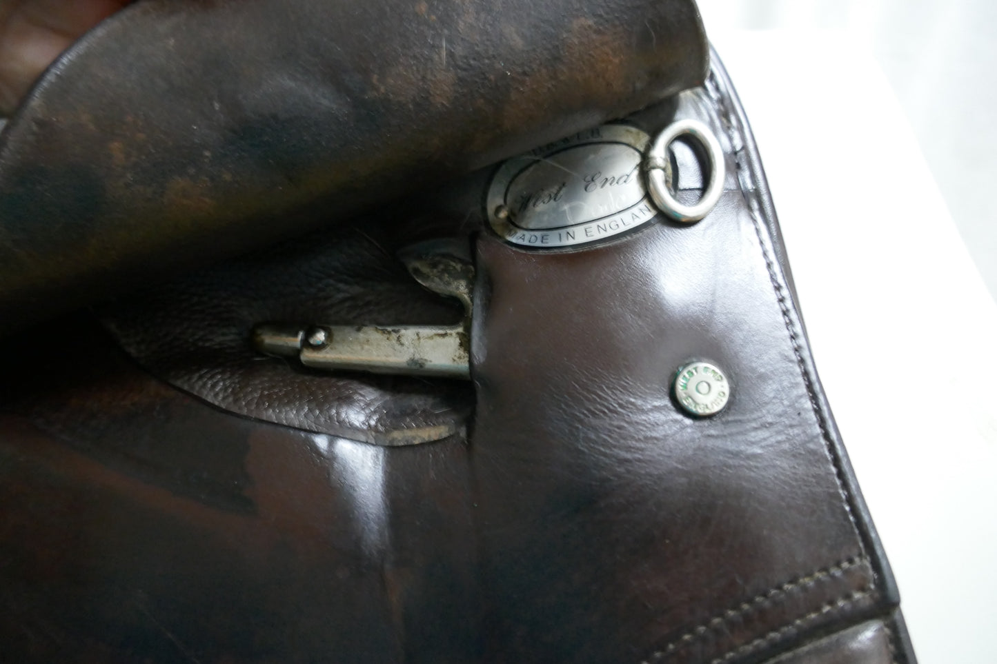 West End Working Hunter/Showing Saddle - 17.5" Wide Brown E506