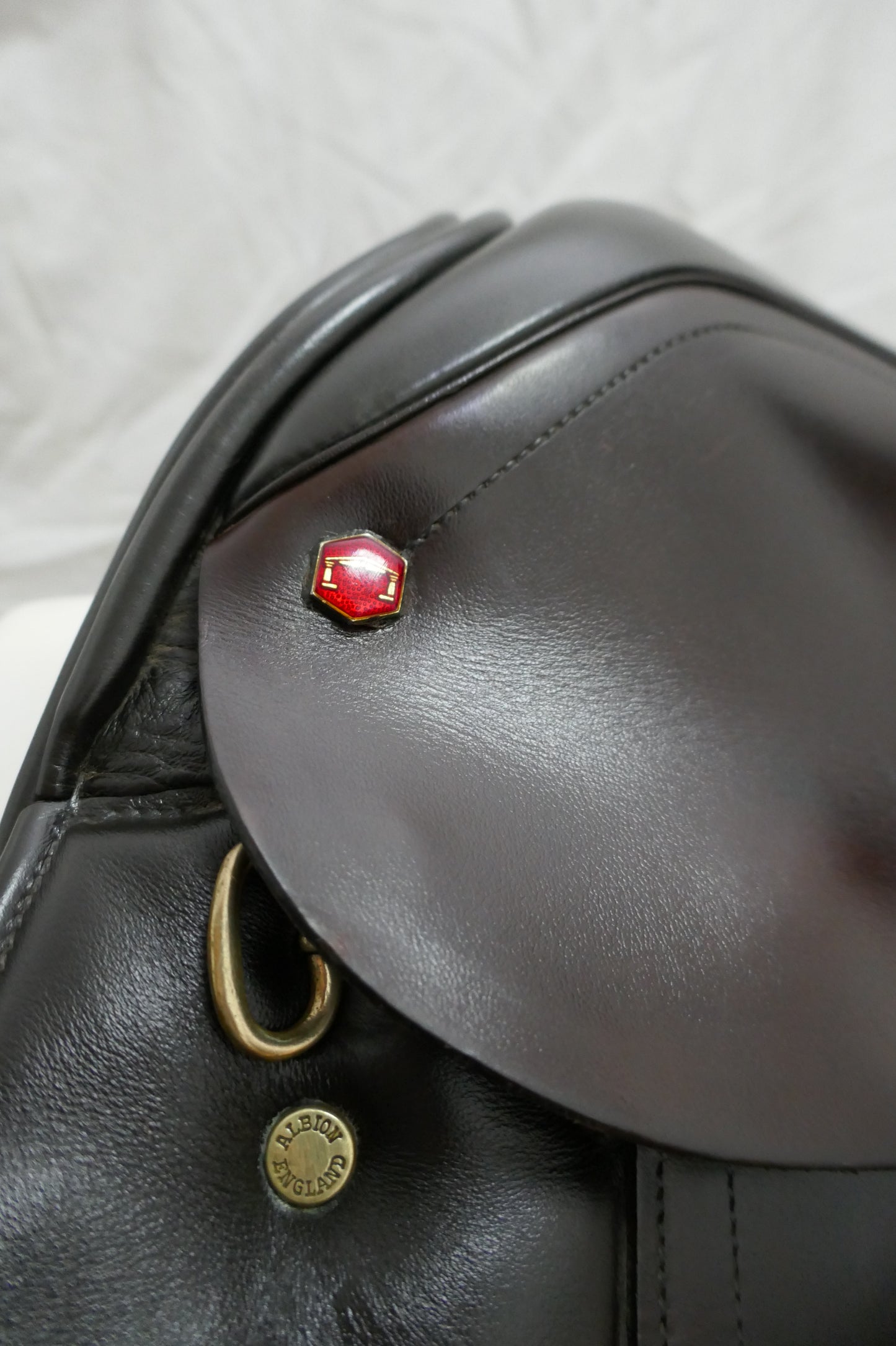 Albion K2 GP Saddle - 18" Medium Brown Adjusta C1257