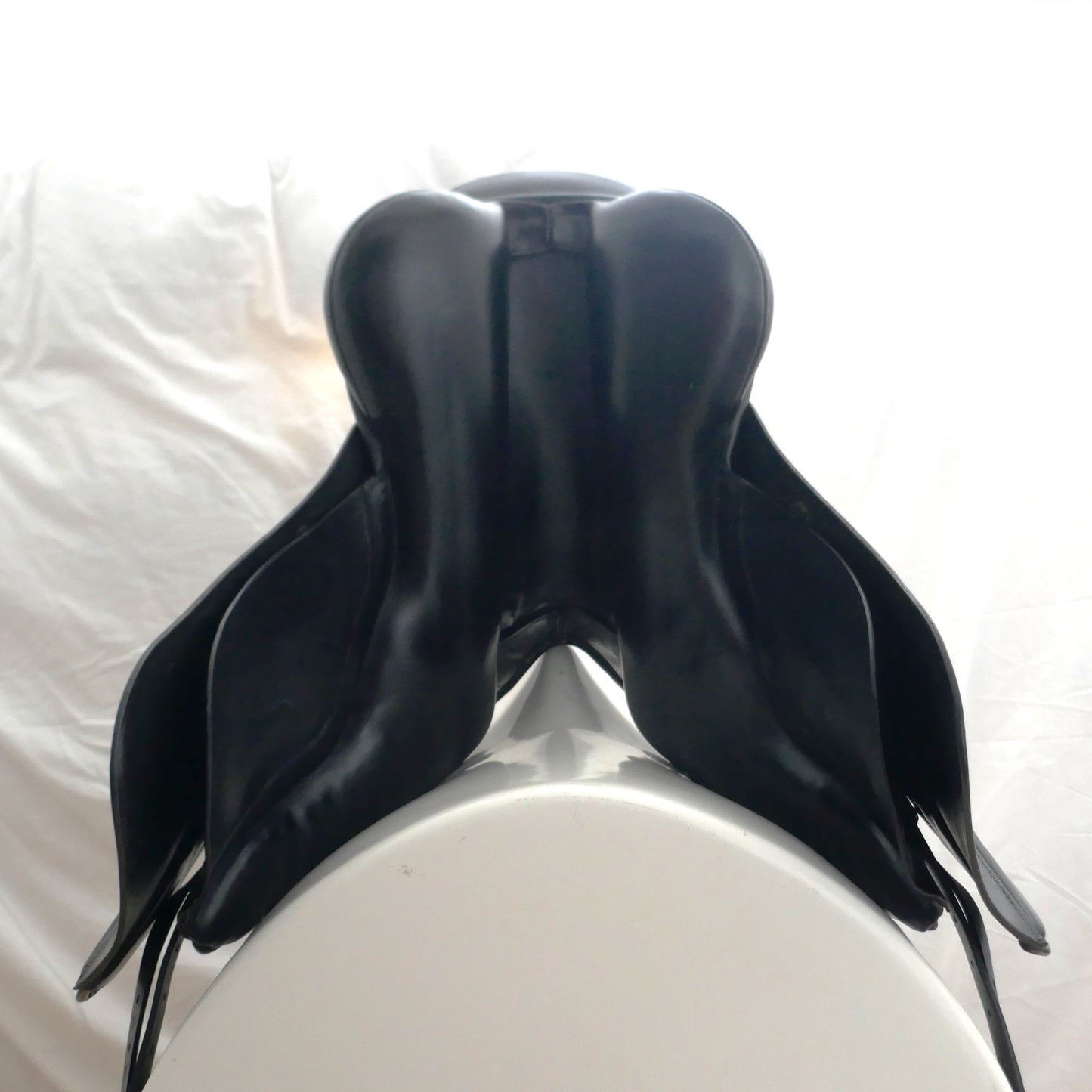 El Caballo De Espana Dressage Saddle - 17" Medium Wide Black TD49