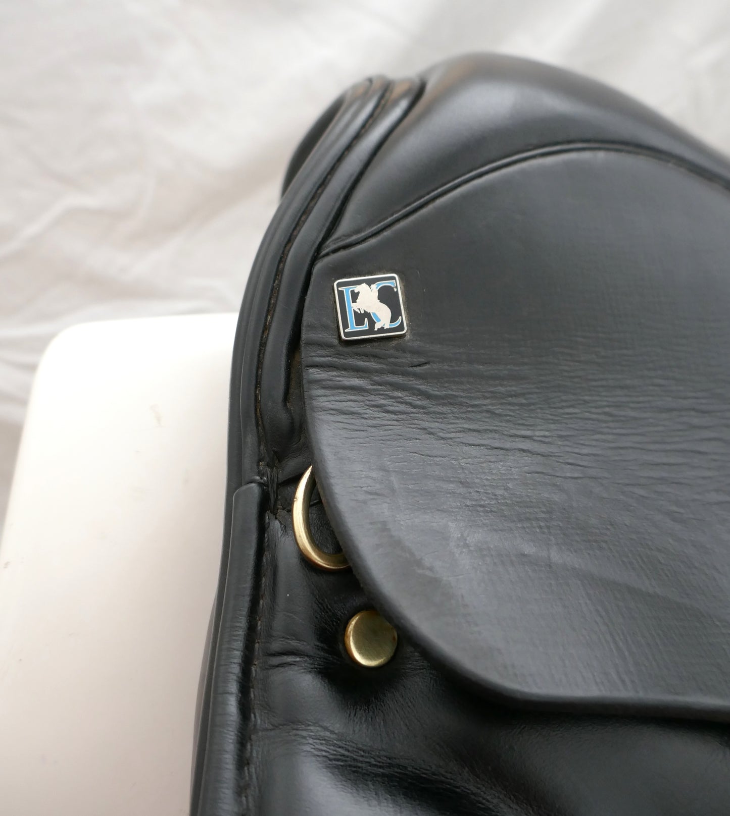 El Caballo De Espana Dressage Saddle - 17" Medium Wide Black TD49