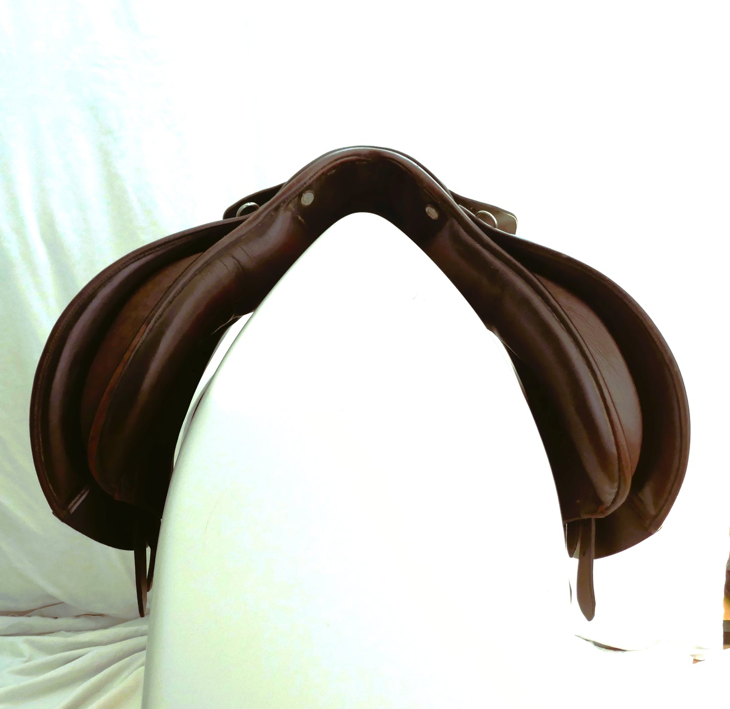 Meadow Creek Ryecroft GP Saddle - 17.5" Wide Brown TB64