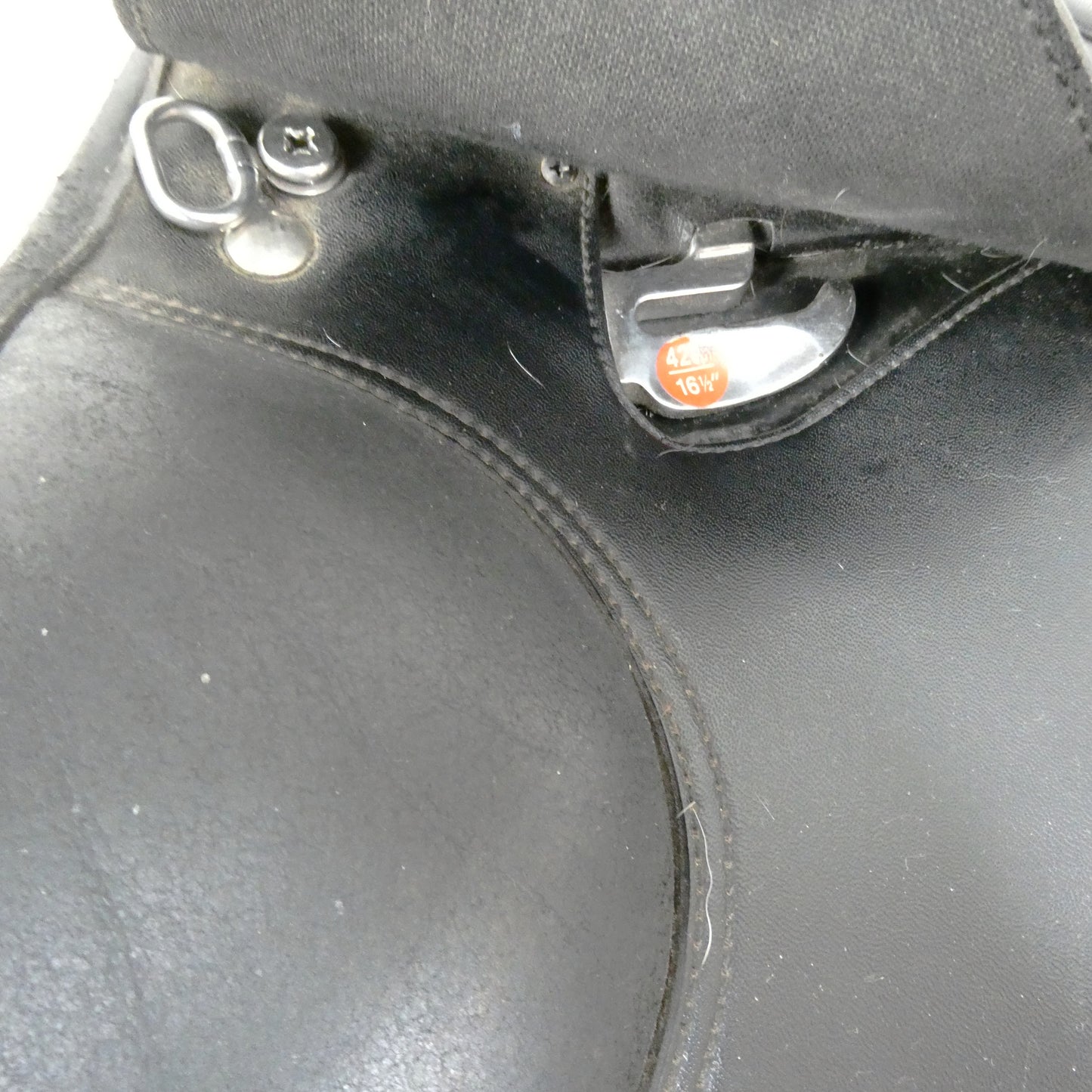 Wintec 500 Cair Wide All Purpose Saddle - 16.5" Adjustable Black TA136