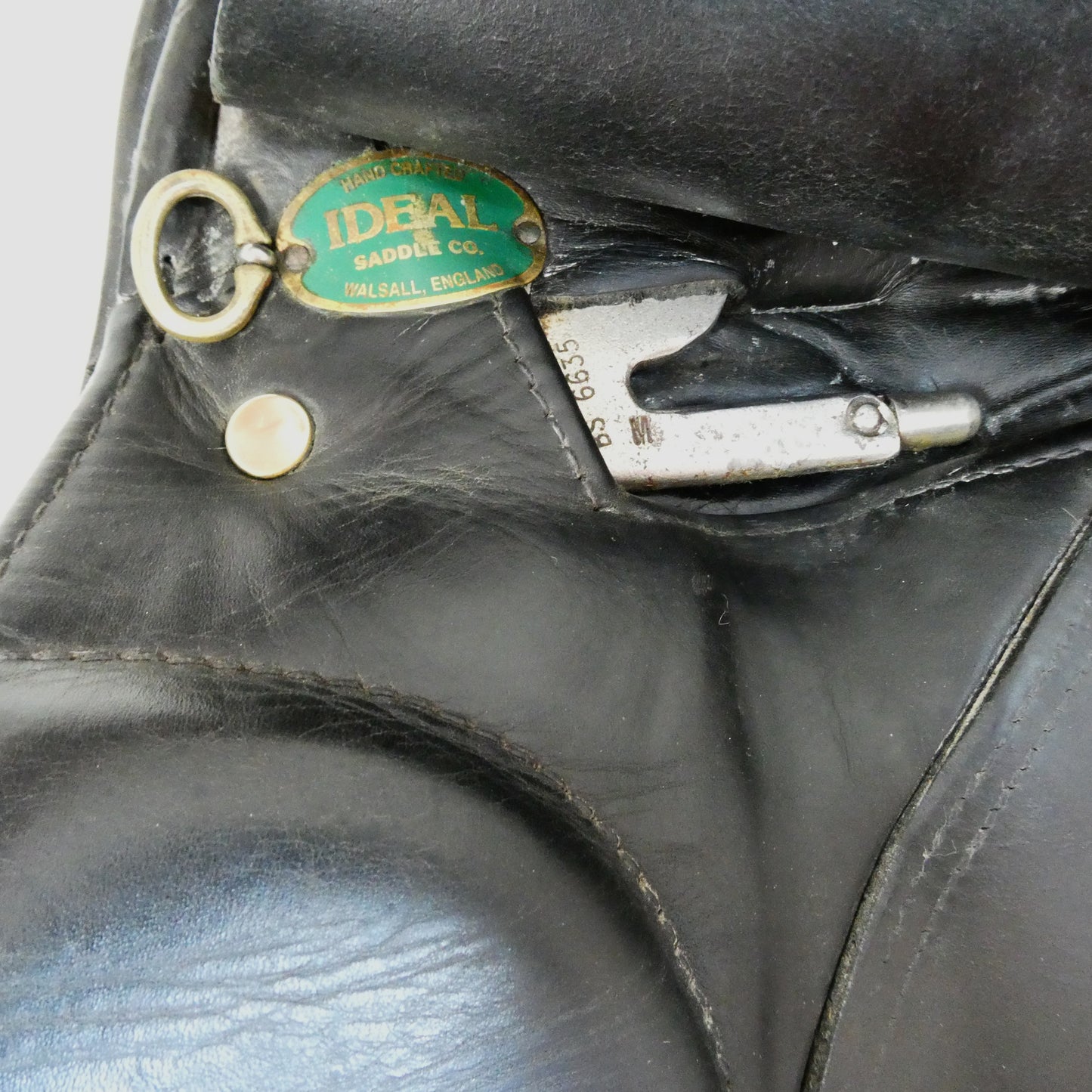 Ideal Jessica Dressage Saddle - 17" Wide Black TD163