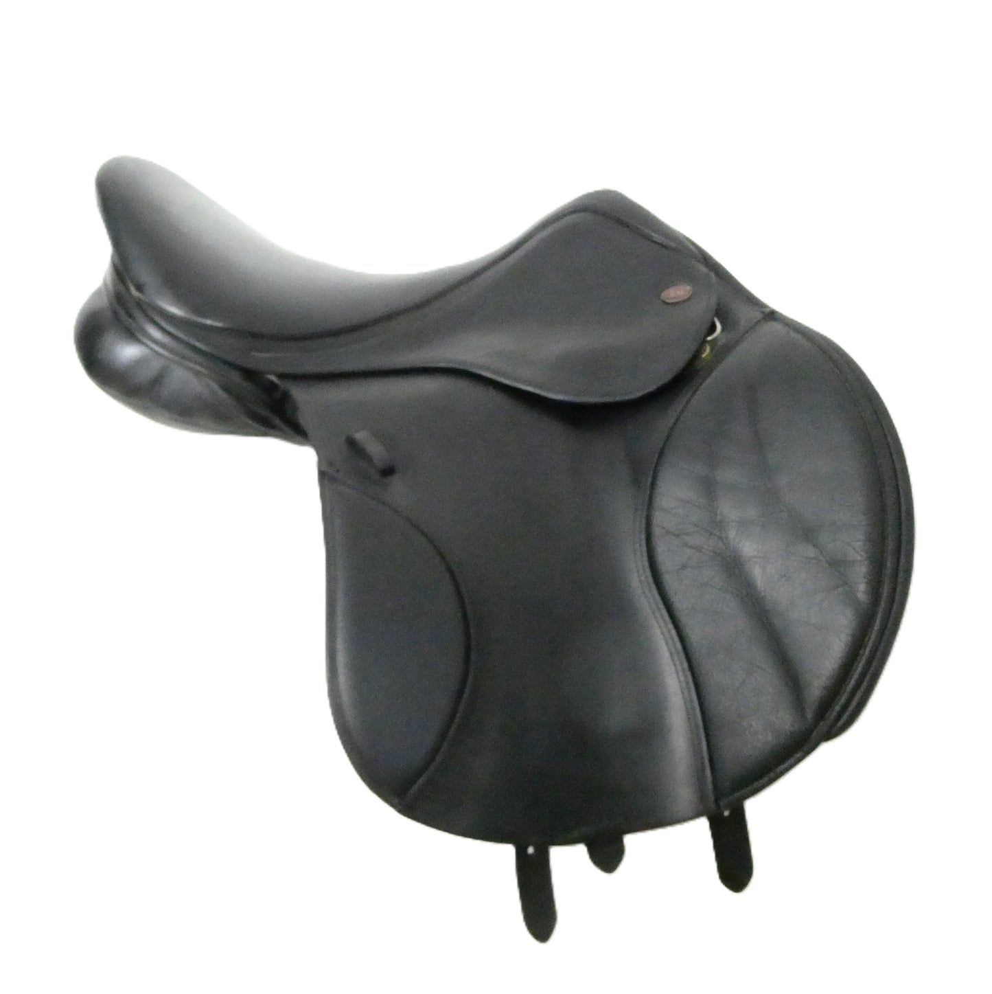 Kent & Masters S-Series Jumping Saddle (JJ) - 17" Adjustable Black TF210