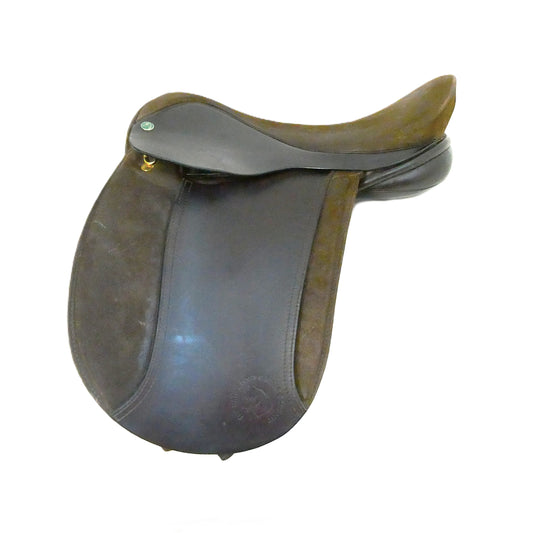 Native Pony Saddle Company Show Saddle - 16" W Brown TE34