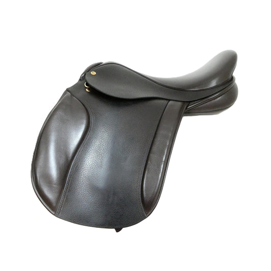 Black Country Grafter Show/Working Hunter Saddle - 17.5" W/XW (Template) Brown TE35