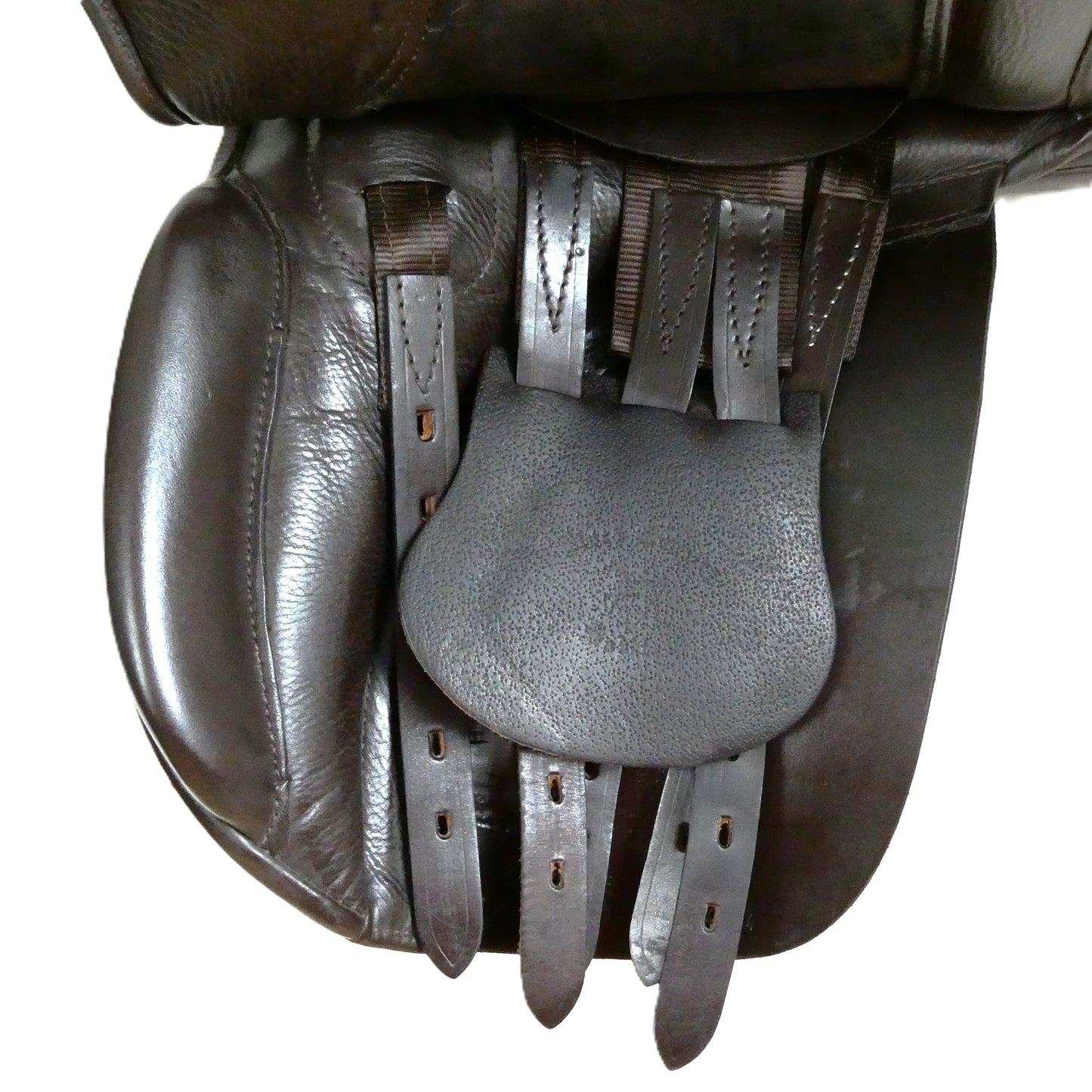 Black Country Grafter Show/Working Hunter Saddle - 17.5" W/XW (Template) Brown TE35