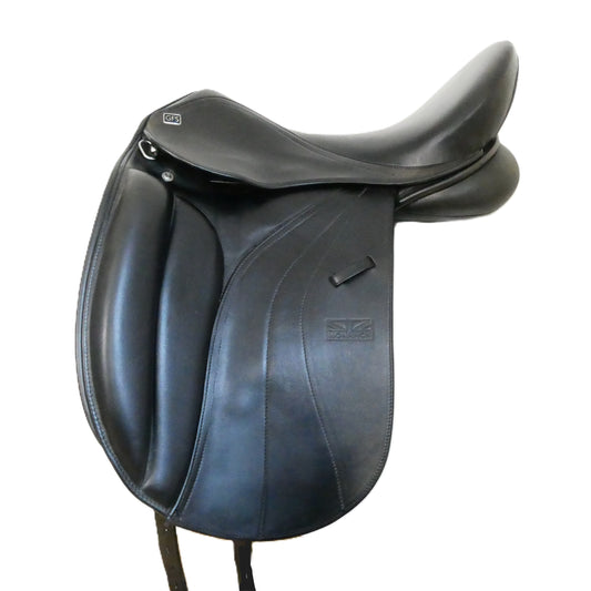 Monarch Dressage Saddle - 17.5" Adjustable Black TD166