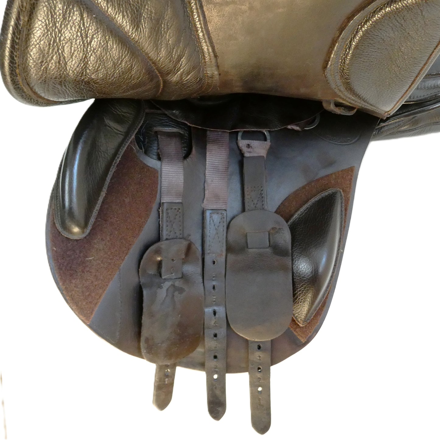 Kent & Masters S-Series Anatomic GP Saddle - 17" Adjustable Brown TB294