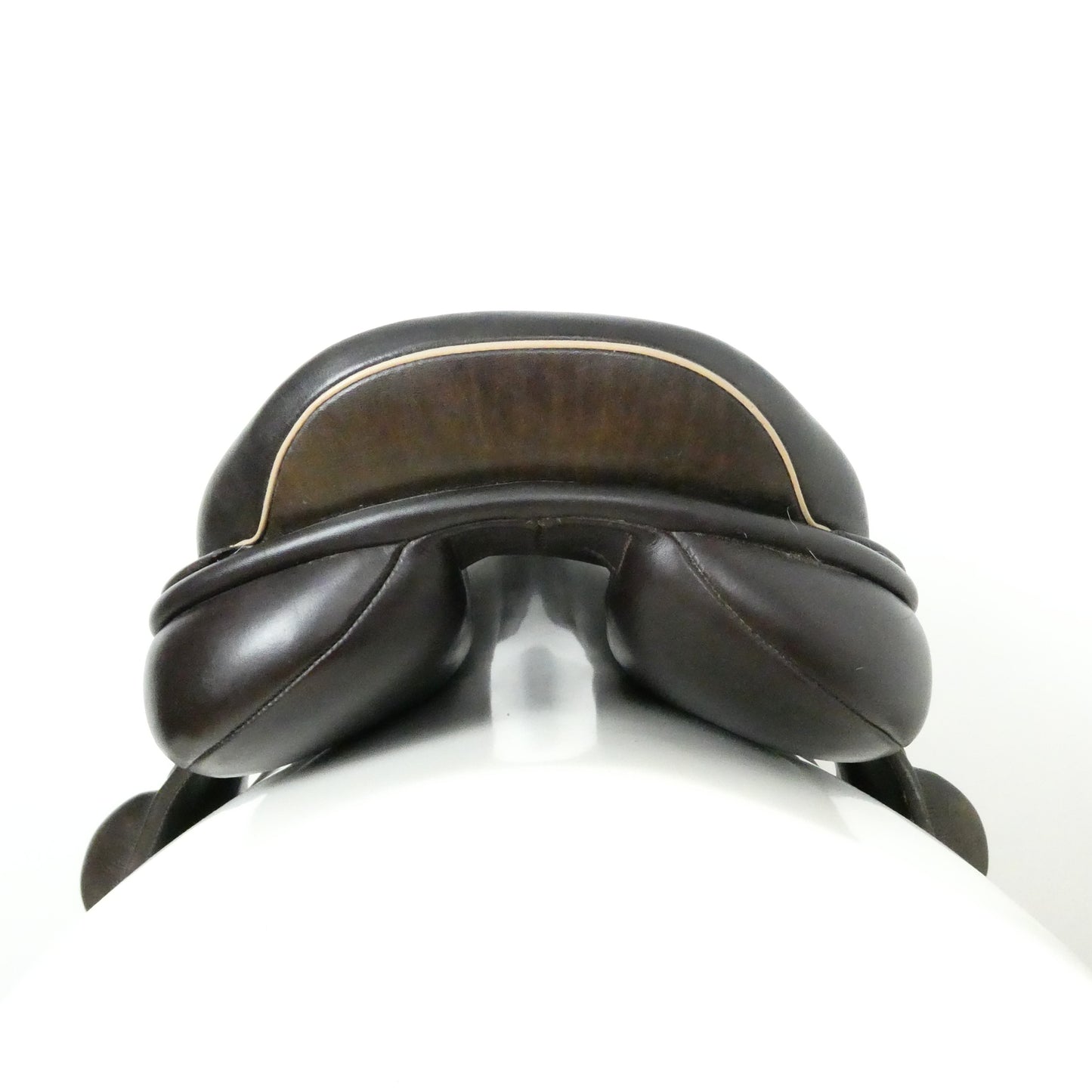 Ideal Impala Professional Monoflap Jumping Saddle - 17.5" Medium-Wide Brown TF216